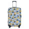 thumbnail image 1 of Custom Minions Luggage Cover Protector Washable Travel Suitcase Covers, 1 of 1