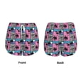thumbnail image 5 of Lsque Hawaii Palms Printed Women's Running Shorts with Liner Pockets,Elastic Quick Dry Workout Athletic Gym Yoga Shorts,Womens High Waist Shorts-Medium, 5 of 9