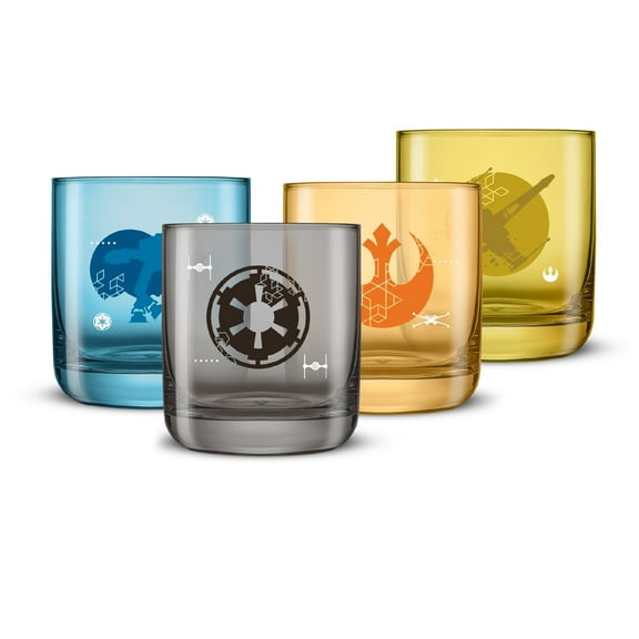 Star Wars™ Galactic Icons Short Glasses - 10 oz - Set of 4