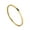 Gold,1mm, variant on Silver/Gold/Rose Gold Ultra-fine Tail Ring Women's Titanium Steel Band Size 4-8