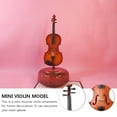 thumbnail image 2 of Miangastore Modèle d'Instrument de Musique Rétro Marron 1 Pce, 2 of 8