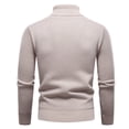 thumbnail image 4 of Men's Turtleneck Cable Knit Sweater Long Sleeve Pullover Casual Winter Top, 4 of 9