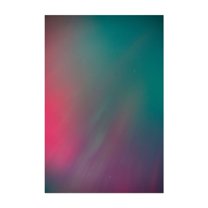Aurora Borealis - Photography Night Sky Stars Space Psychedelic Surrealism Abstract Milky Way Unframed Wall Art Print 32 x 48 inches