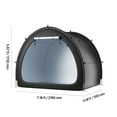 thumbnail image 2 of Outdoor Bike Storage Tent Fan-Shaped Waterproof Bike Tent for 4 to 5 Bikes, 2 of 5