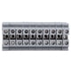 thumbnail image 3 of Bloques de terminales de riel DIN Jadeshay 50 piezas Terminal Tipo tornillo, 3 of 8