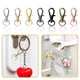 thumbnail image 5 of Ounissouiy Juego de 56 Uds. De cierres giratorios, ganchos a presión de Zinc, accesorios de alta resistencia, gancho colgante, joyería, llavero, anillos, Artesanía Ounissouiy BFH001239-00, 5 of 6