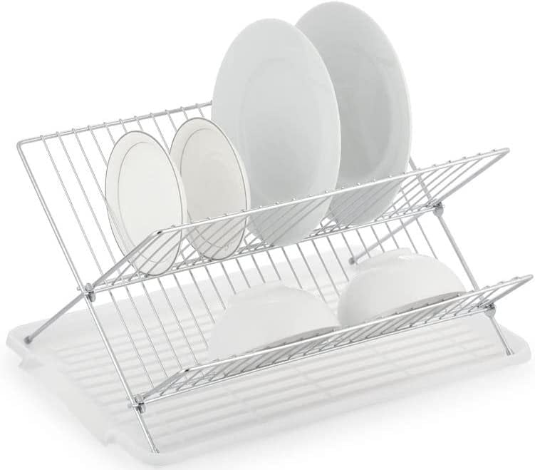 SONGMICS Dish Drying Rack Stainless Steel Full Sized Dish Racks for Ki –  Songmics Home