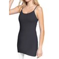 thumbnail image 4 of ClothingAve. Women's Basic Cami w/ Adjustable Spaghetti Straps(S-L) Charcoal Grey Medium, 4 of 7
