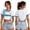 Light Blue #2, variant on KDDYLITQ Mexico Jersey Women Soccer Cup 2026 Soccer Fan Crop Top Short Sleeve Football 2026 Soccer Print Jersey Vermilion S