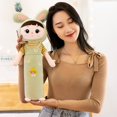 thumbnail image 1 of Cute / Soft / Long Rabbit Plush Toy / Rabbit Princess Pillow with Embroidered Trousers / Children's Birthday Giftgreen90cm Deng Xun unisex, 1 of 2