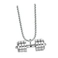thumbnail image 5 of EHJRE Dumbbell Pendant for Men Decor Sport Creative Necklace for Holiday Party Men, 5 of 9