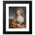 thumbnail image 2 of Mather Brown 15x18 Black Modern Framed Museum Art Print Titled - A Portrait of Mrs Mary Livius, 2 of 5