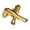 gold, variant on Adjustable Dating Rings Leg Shape Opening Rings Vintage Finger Jewelry Alloy Texture Suitable for Casual and Formal Wear