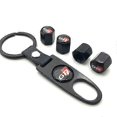 thumbnail image 1 of 4pcs Car Wheel Tire Stem Air Valve Caps Anti-theft For Toyota Gr Sport Gazoo Racing Rav4 C-hr Mirai Prado Avensis Accessories Shry, 1 of 4