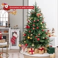 thumbnail image 4 of Árbol de Navidad Artificial Costway 183cm con 280 Luces LED Blancas Cálidas 788 Puntas de Rama de PE y PVC, 4 of 10