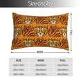 thumbnail image 3 of KLL Tiger Pillow Covers Envelope Closure,Super Soft and Cozy Fuzzy Fleece Pillow Case Cover 20"x30", 3 of 7
