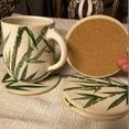 thumbnail image 3 of 50PCS Cork Coasters Self Adhesive for DIY Coasters/Crafts(3.55×3.55×0.04in), 3 of 6