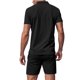 thumbnail image 3 of Mangas de Mano para Hombres Casual Sólido de Manga Corta Cuello Redondo Blusa Y Pantalones Cortos Conjunto, Traje de Dos Piezas de Poliéster de Moda para el Uso Diario de Primavera Verano, 3 of 6