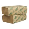 Wausau Paper EcoSoft Multifold Towels, Natural, 250 Towels/Pack, 16 Packs/Carton