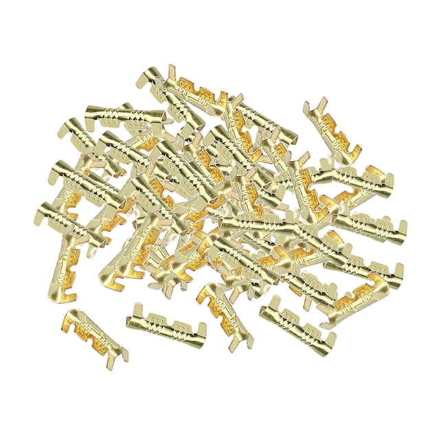 Terminales de latón Zulema para coche 50 pcs terminales de crimpado 0,5-1,5mm