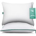thumbnail image 1 of Adjustable Memory Foam Pillow by - Provides Back and Neck Pain Relief - Ideal Back, Stomach and Side Sleeper Pillow - Cooling-Infused Pillow - Standard/Queen Size, Pack of 2, 1 of 8