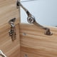 thumbnail image 3 of 2 bisagras seguras para caja de madera, bisagras para caja de juguetes, cierre suave, bisagra de soporte de tapa resistente, bisagras de cierre lento para caja de juguetes en el pecho, 3 of 5