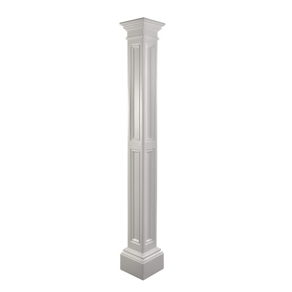 Mayne Liberty Lamp Post - Polyethylene - No Mount - White (5838-W)