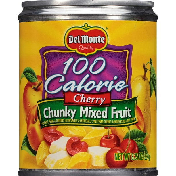 100 Calorie Cherry Chunky Mixed Fruit, 8.25 Ounce (Pack Of 12)