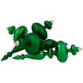 thumbnail image 6 of Shatterproof Commercial Size Finial Christmas Ornaments - 14" - Green - Set of 4, 6 of 7