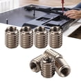 thumbnail image 1 of Écrou Réducteur de Filetage, Inserts Filetés Durables avec Longueur de 8 Mm pour Radiateurs pour Équipement Mécanique, 1 of 8