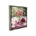 thumbnail image 4 of Stupell Industries Spring Snacks on Plaid Food & Beverage Painting Gray Floater Framed Canvas Art Print Wall Art, 18 x 18, 4 of 10