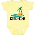 thumbnail image 3 of Inktastic Kauai Time Hawaii Island Boys or Girls Baby Bodysuit, 3 of 5