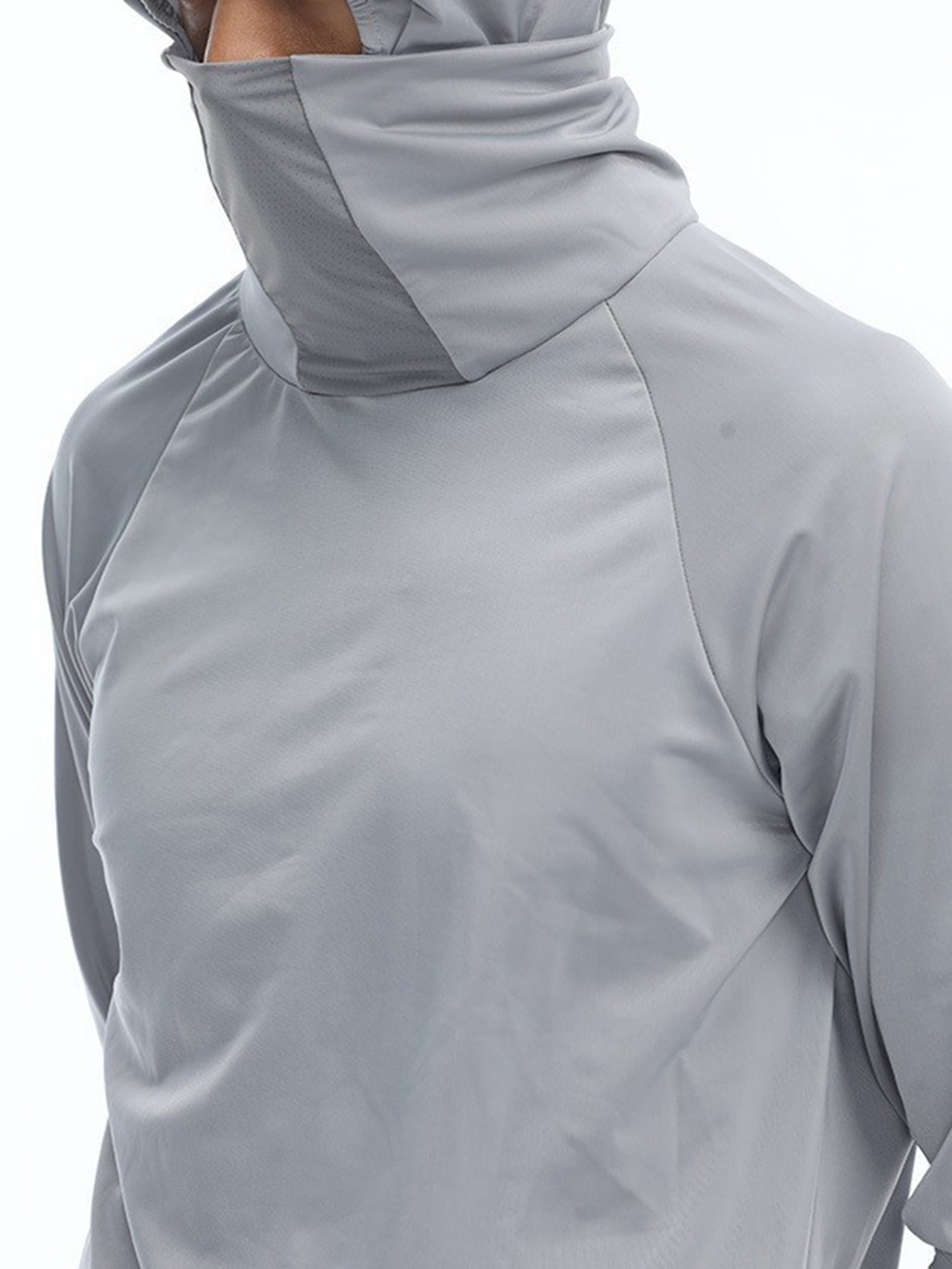 GXFC Men's Sun Protection Hoodie Shirts Long Sleeve Lightweight