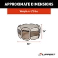 thumbnail image 2 of Lippert 2021150642 Portable Pet Playpen - Large & Extra Large, 2 of 8