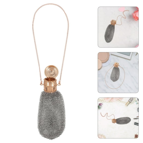 PTOOTP Vintage Metal Change Purse for Women, Small Pouch, and Stylish Wallet, 1 Pack