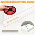 thumbnail image 2 of Caulk Tape Upgraded Waterproof Self Adhesive White 0.3" x 10Ft Caulking Sealing Strip Sealant Decorative for Bathroom Toilet Bathtub Shower Sink, 2 of 4