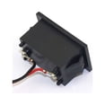 thumbnail image 4 of Voltímetro DC2.7-30V, Voltímetro de pantalla digital a prueba de agua para vehículos eléctricos Cabezal de medición de voltaje CC para motocicletas eléctricas Instrumento de alta precisión brillar  Electrónica, 4 of 4