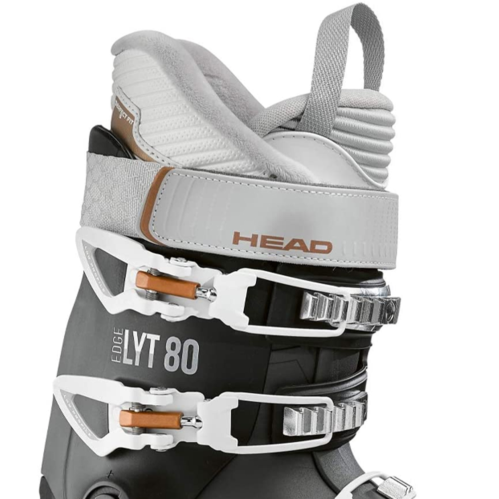 HEAD Women's EDGE LYT 80 W BLACK / COPPER Boots, Size: 255 (609245-255) - image 2 of 6