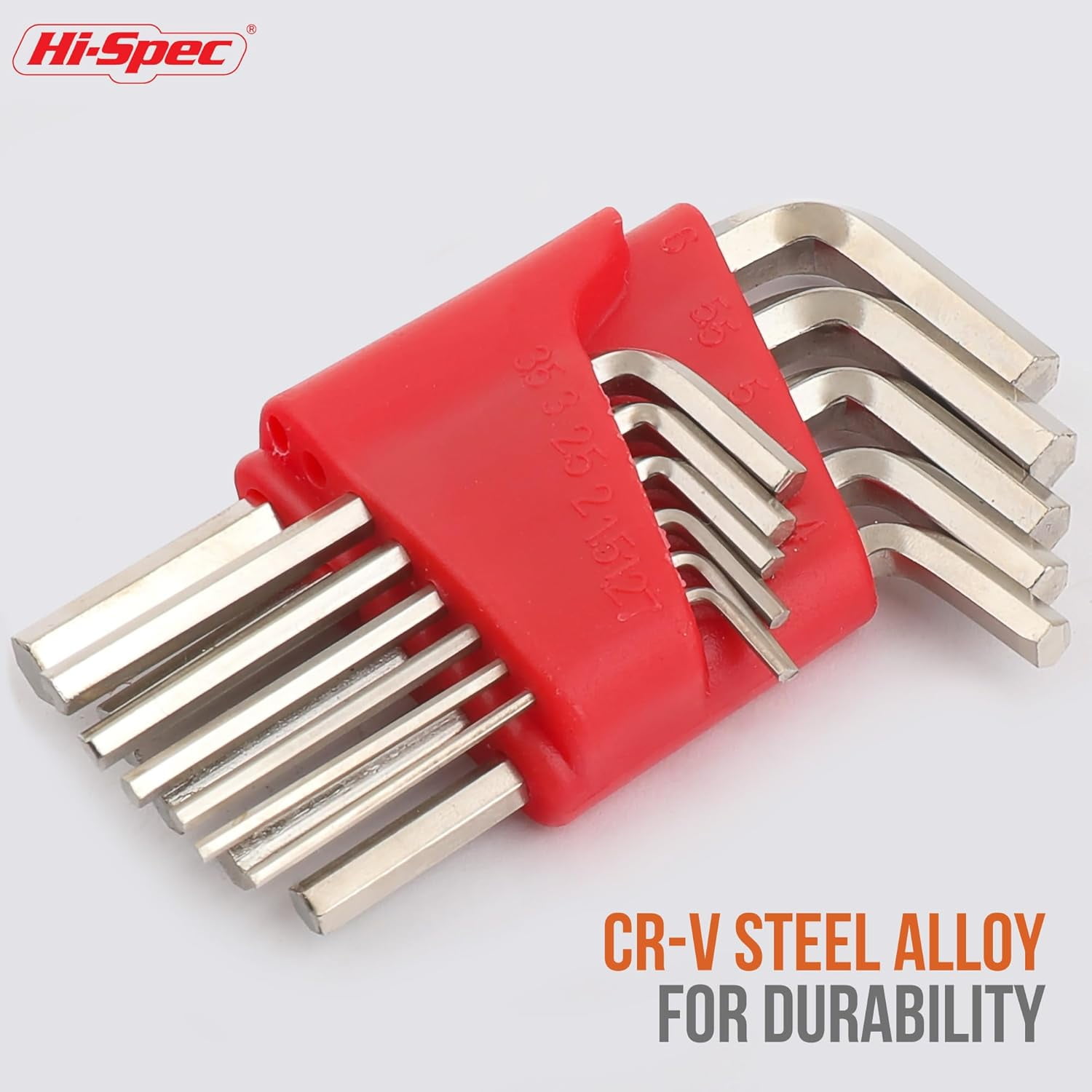 Hi-Spec 30pc Hex Allen Key Wrench Folding Set, Imperial & Metric, Mini to 10mm