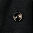 thumbnail image 5 of QIYAGBSA Trench Coat Women Soft Notched Lapel Collar Double Breasted Mid Length Long Sleeve Lightweight Lined Fall Casual Outerwear with Patch Pockets (Black, L), 5 of 5