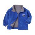 thumbnail image 2 of KYAIGUO Baby Jacket Thick Warming Double-Sided Padded Outerwear Coat 2-12y Premium Full-Zip Polar Fleece Jacket, 2 of 6