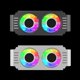 thumbnail image 5 of Módulo de Memoria RAM para Caja PC, Disipador ARGB DDR3 A DDR5, 5V, 3 , PWM, 4 , Sincronización Luz, Ventiladores Dobles de 120 mm, Radiador de Refrigeración Negro, 5 of 5