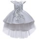 thumbnail image 1 of Vestido de cola de milano para niña Vestido de malla con cola de milano para niña Vestido de princesa para niña grande Vestido para niña, 1 of 6