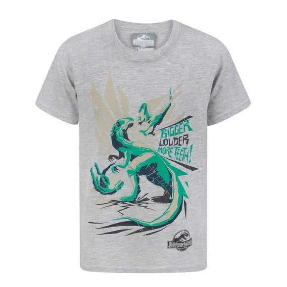Jurassic World Officiel Garçons Plus Grandes Dents T-Shirt