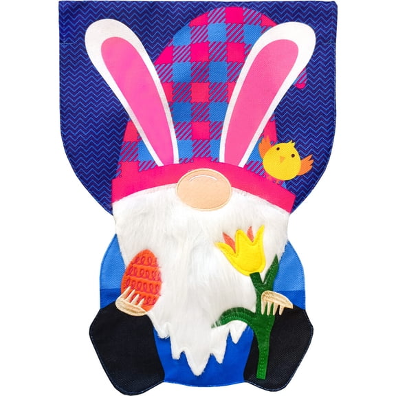 Briarwood Lane Garden Flag 12x18 For Outdoor Easter Gnome Burlap For Easter Garden Flag Flags For Outside