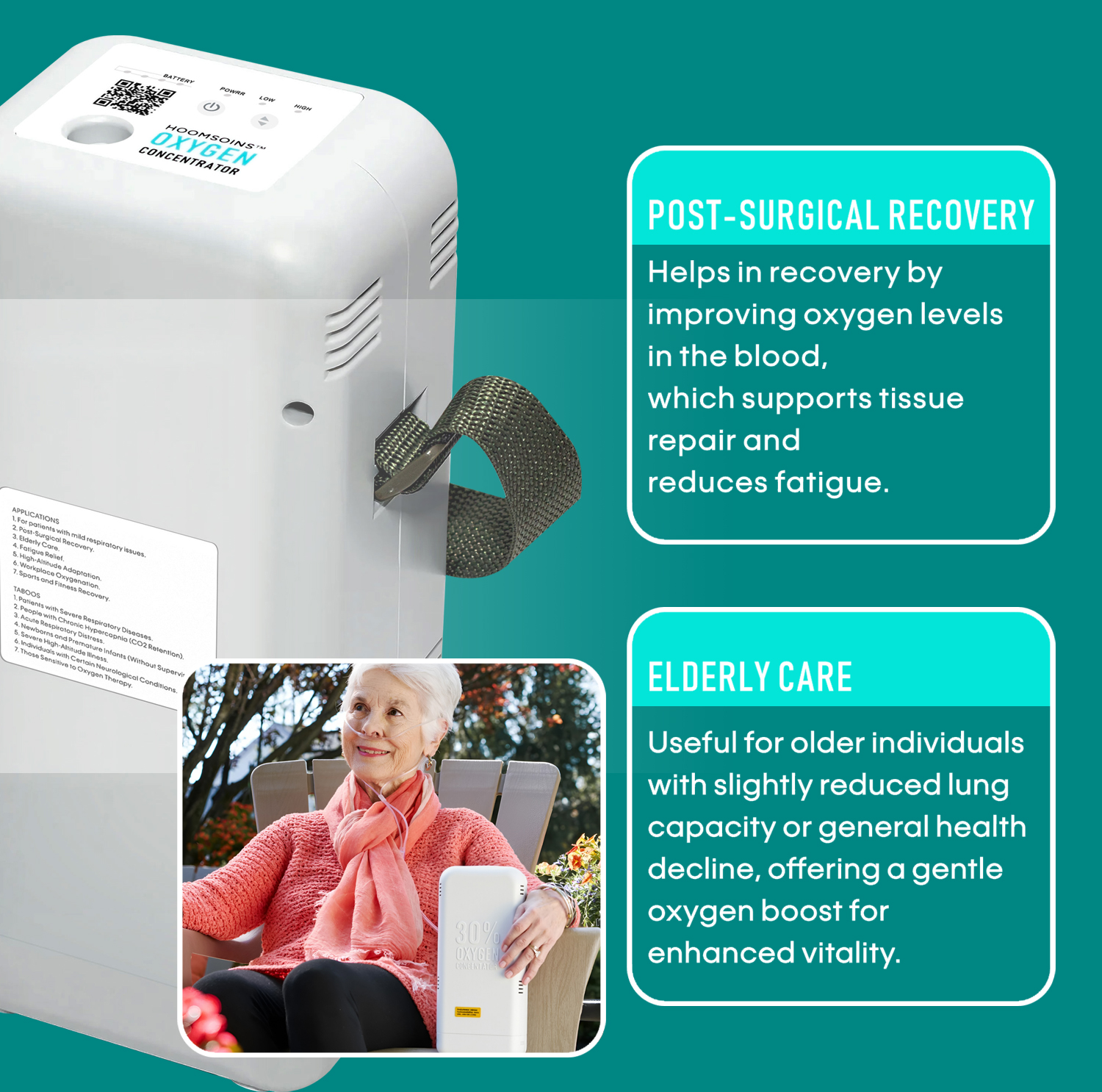 Oxygen Generator (ROG),Portable Oxygen  Tube Concentrator Machine