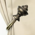 thumbnail image 3 of Central Design 5710-037 Jayden Curtain Holdback Set, Cocoa - Set of 2, 3 of 3