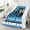 Carolina, variant on Pittsburgh Custom Throw Blanket 60 * 80, Throw Blankets Printed with Any Name and Number for Men Women, Personalized Football Gifts for Fans