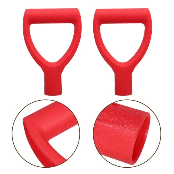 Masteelf 2pcs Snow Shovel Replacement Handle Snow Removal Tool  Spade Snow Shovel Replacement Handle Garden Accessories For Digging Raking Tool