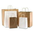 thumbnail image 2 of Kari-Out Kraft Paper Bags, Rope Handles, 10" x 6" x 13", Kraft, 250/Carton, 2 of 4